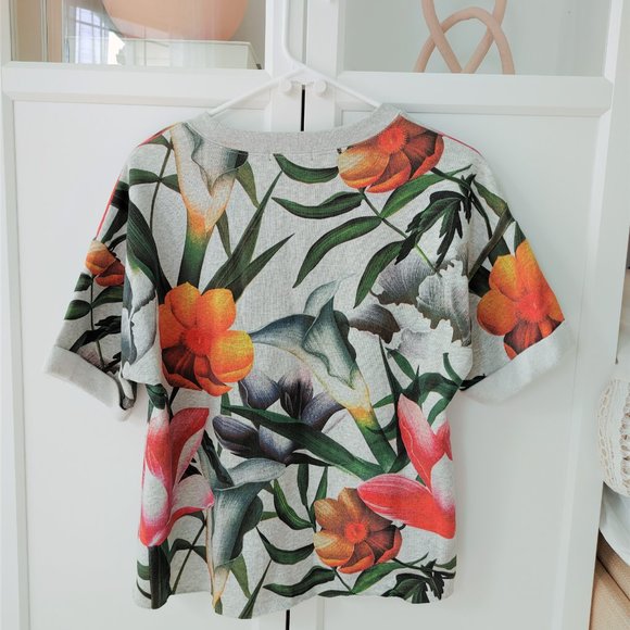 NWT Forever21 Obsessed Floral Sweatshirt - Medium - Picture 3 of 4